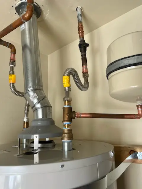Water heater installation and plumbing repair in Chapel Trail