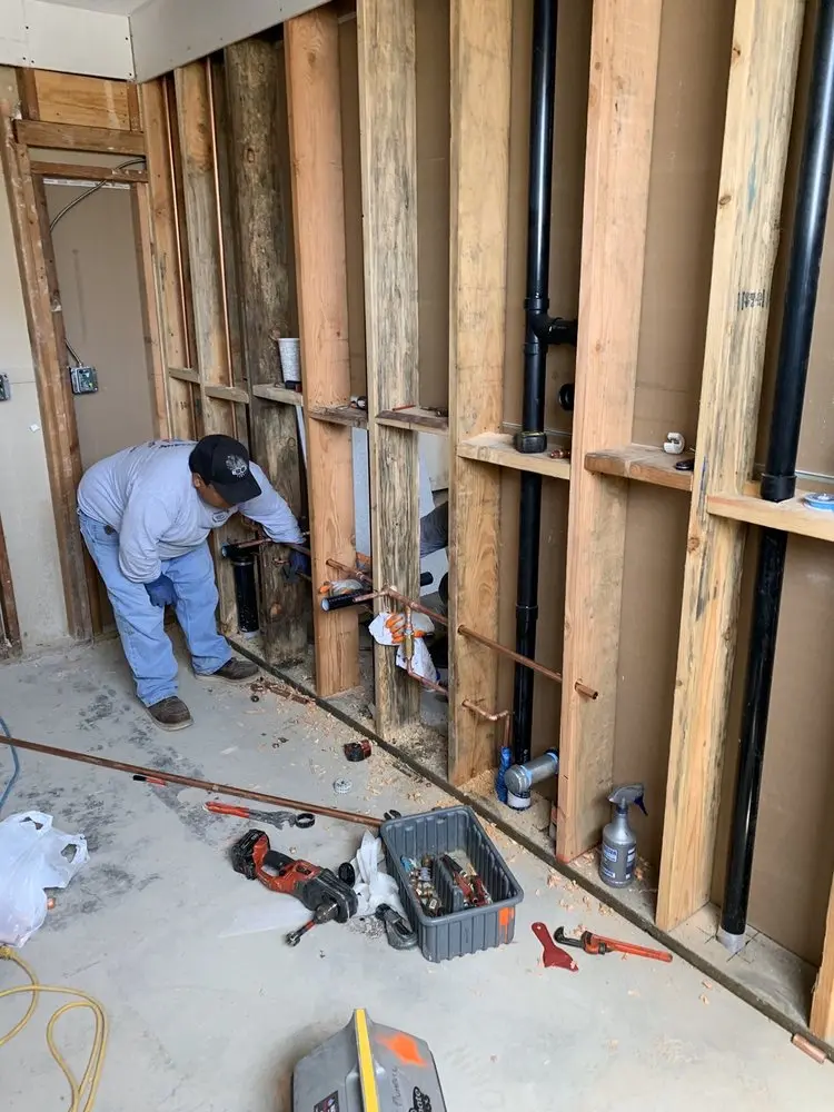 Commercial rough-in plumbing for Water Heater Replacement in Chapel Trail